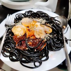 Pasta al Nero di Seppia A picture of Pasta al Nero di Seppia.