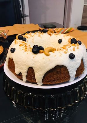 A picture of Loaded Carrot Cake.
