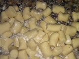 Ñoquis de papa improvisados!