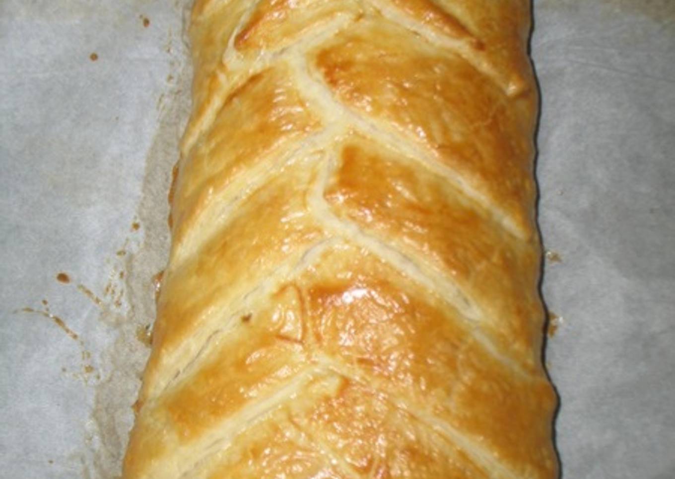 Trenza de carne picada 🥟