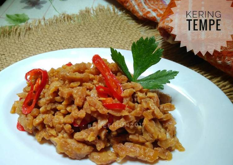 Kering tempe (orek)