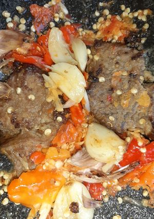 Foto resep 72.Empal sambel korek