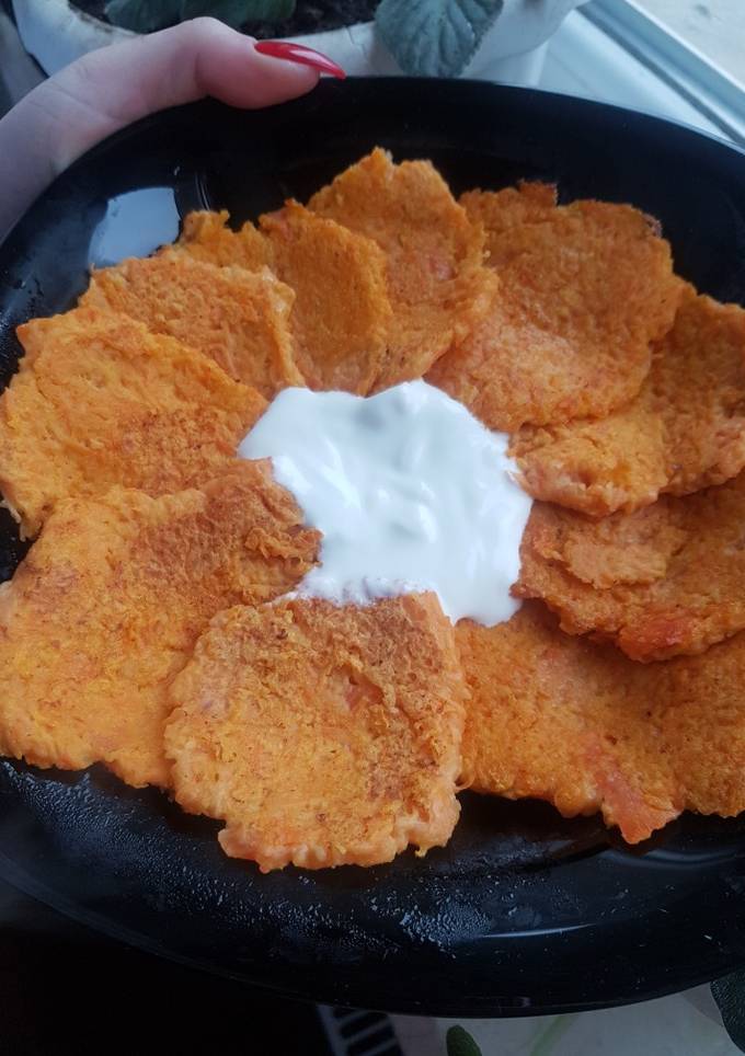 Морквяні оладки 😋🤤