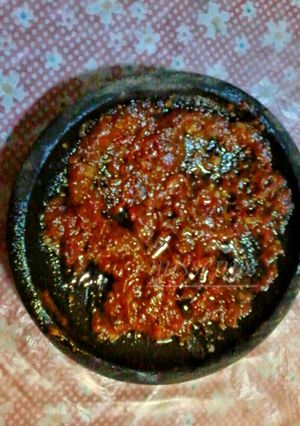 Foto resep 18. Sambal terasi bawang