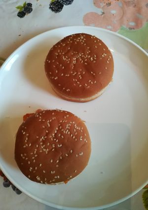 Házi hamburger 🌺 recept fotója