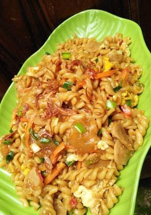 Foto resep Tumis Makaroni Bakso