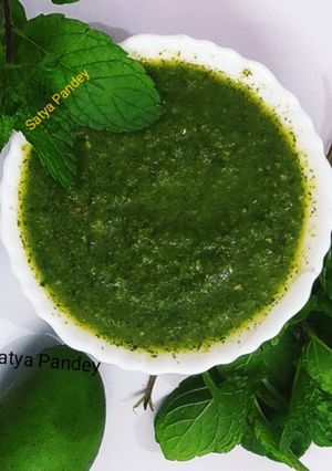 🥭 कच्चे आम की चटनी🥭 रेसिपी मुख्य फोटो