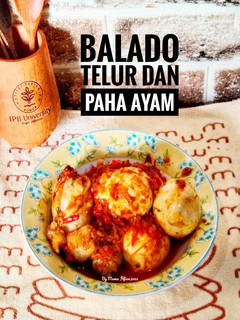Foto resep Balado Telur dan Paha Ayam