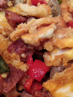 Una foto de Migas extremeñas o migas de pastor