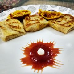 A picture of Cheesy pockets.