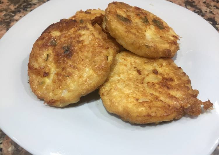 Filetes de merluza a la Romana, rematados al horno