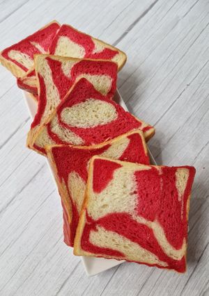 Foto resep Roti Tawar Red Velvet