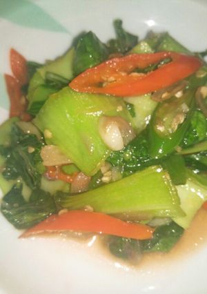 Foto resep Tumis Pokcay Saus Tiram