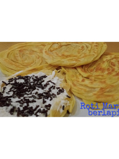 Foto resep Roti Maryam berlapis lembut