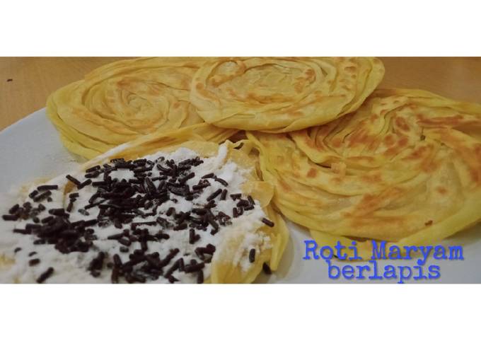 Roti Maryam berlapis lembut