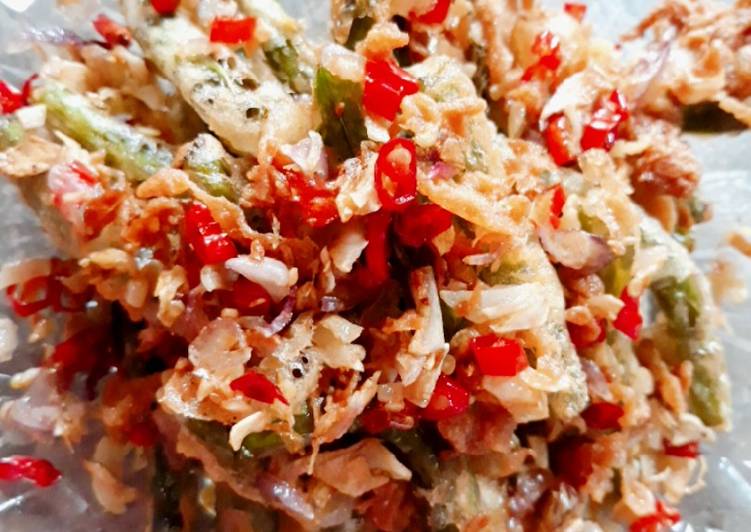 Resep Buncis Goreng Cabe Garam Anti Gagal