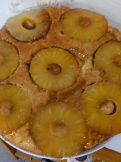 Una foto de Torta de piña