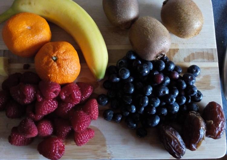 Easiest Way to Make Quick Random fruit smoothie