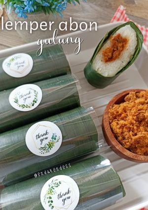 Foto resep Lemper Abon Gulung ✅