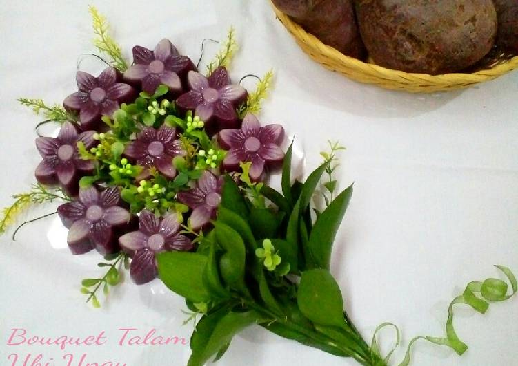 💐Kue Talam Ubi Ungu🍠