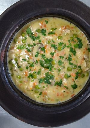 Una foto de Fricasé de ave