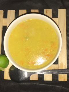 صورة لوصفة شوربة عدس على طريقتي