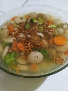 Foto resep Sop brokoli bakso