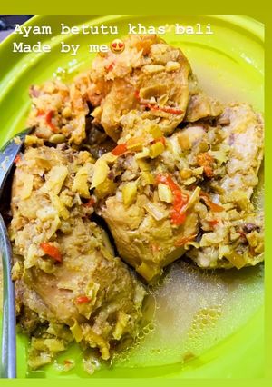Foto resep 48. Ayam betutu khas bali