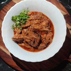 A picture of Jackfruit korma.
