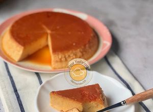 Gambar Puding Roti Karamel & Sagu