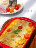 Frittata Zucchini Wortel dg Keju L’ Emmental & Cheddar