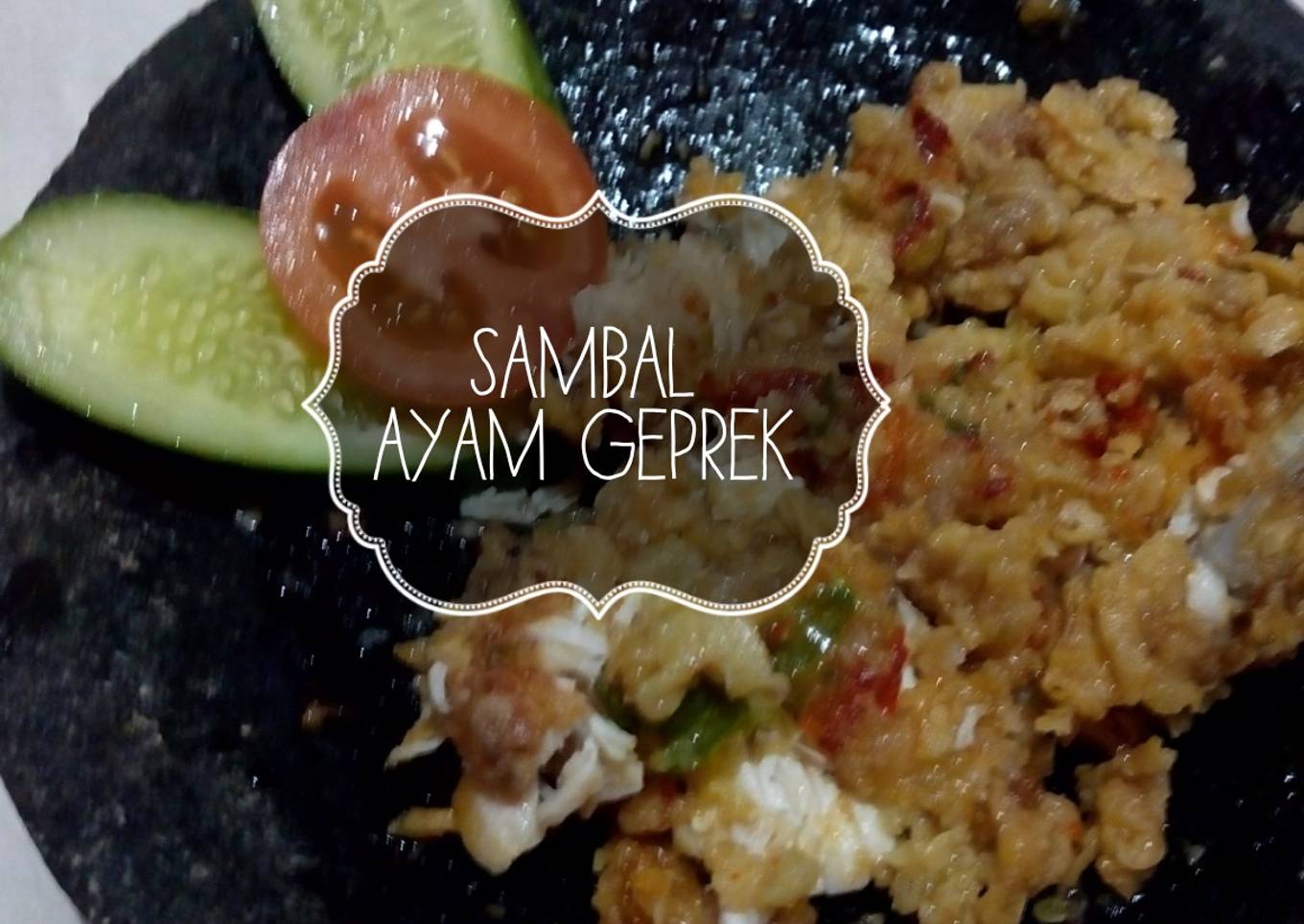 Sambal Ayam Geprek