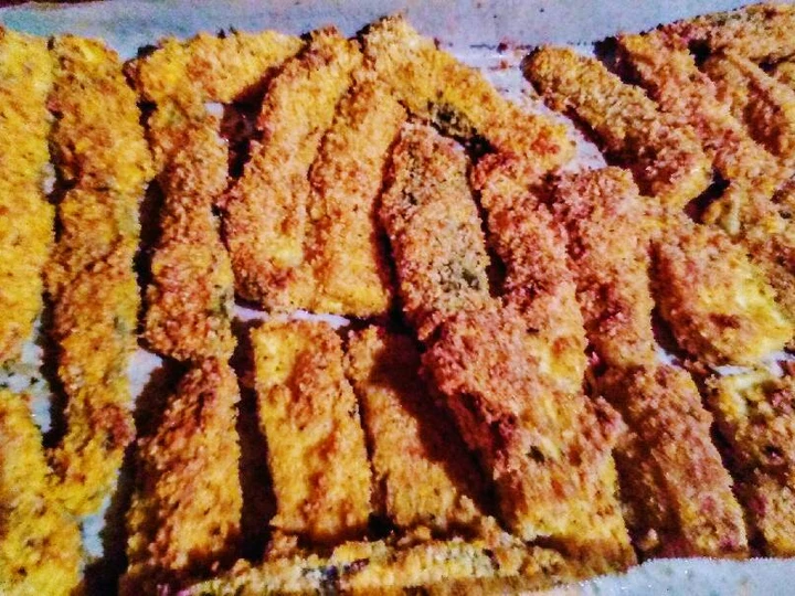 Recipe Zucchini Goreng Oven Renyah which So Delicious