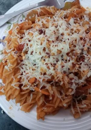 মশালা পাস্তা রেসিপির প্রধান ছবি