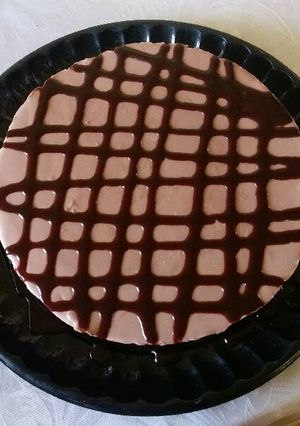 Una foto de Cheesecake de Nutella