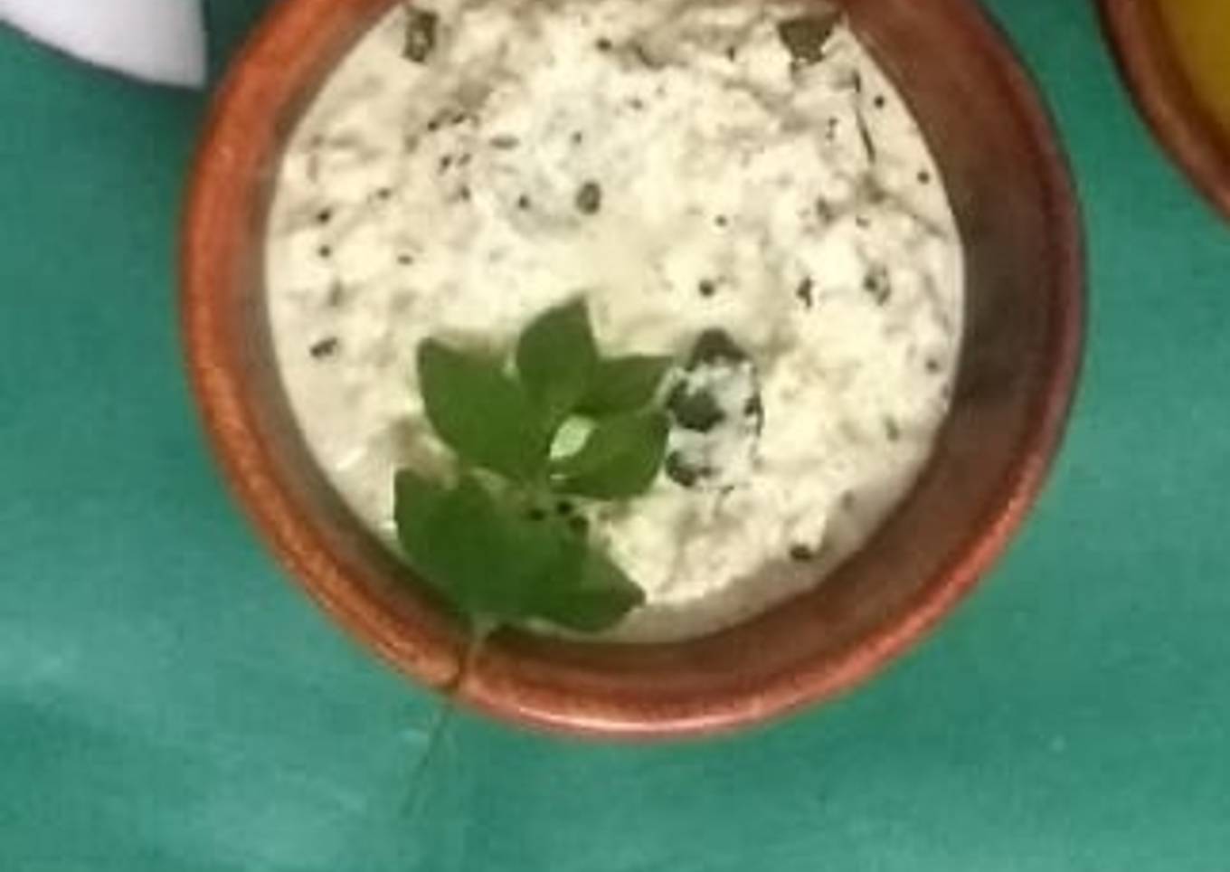 Curd coconut chutney