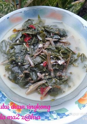 Foto resep Gulai daun singkong
