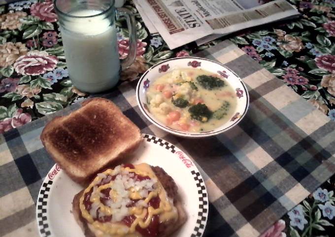 Recipe of Ultimate Jumbo Chilli Burger