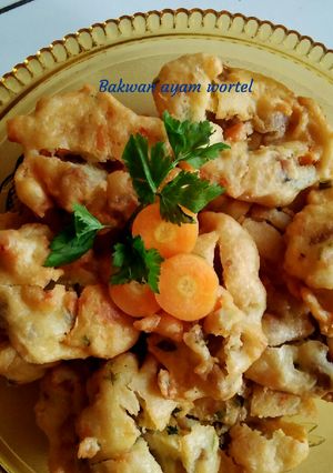 Foto resep Bakwan ayam wortel