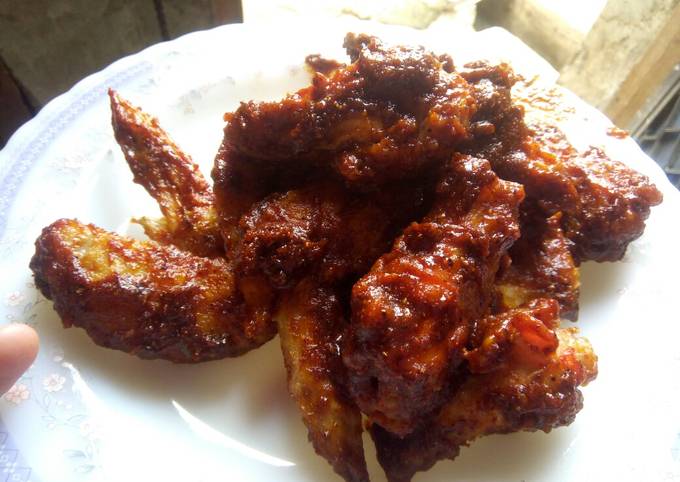 Fire Chicken Wings kw richees