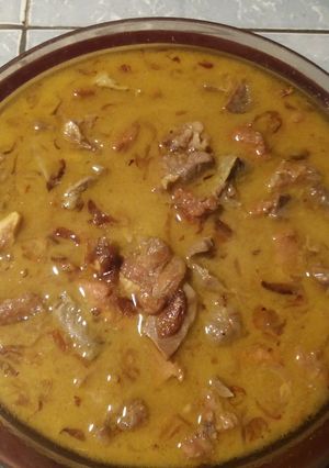 Foto resep Gule sapi / gulai daging sapi