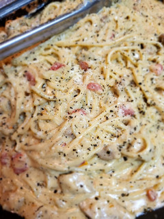 A picture of Asiago Bruschetta Chicken Pasta.