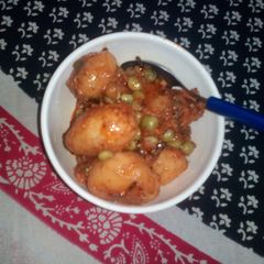 A picture of Kashmiri dum aloo.
