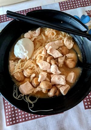 Una foto de Ramen casero rápido y fácil