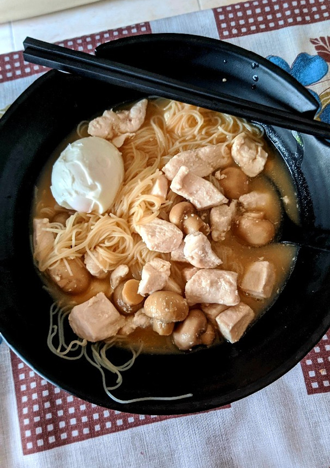 Una foto de Ramen casero rápido y fácil