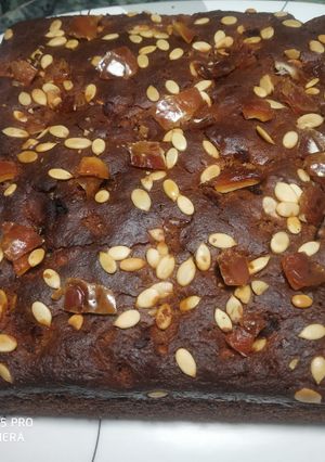 A picture of Oats jaggery cake.