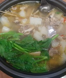 gà hầm sả nước dừa