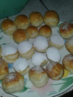 Una foto de Pancitos rellenos de crema pastelera!!!