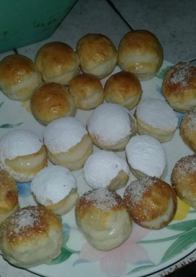 Una foto de Pancitos rellenos de crema pastelera!!!