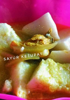 Foto resep Sayur ketupat labu Siam